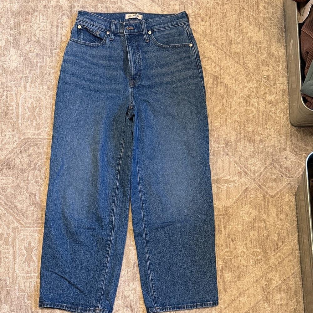 Madewell Women's Blue Ankle Jeans